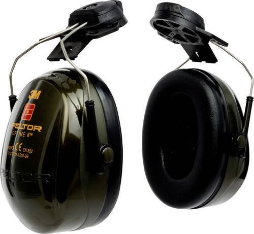 3M Peltor Optime II H520P3E1 Kapselgehörschutz in Grün/Schwarz mit 31 dB Dämmung - Bild 1