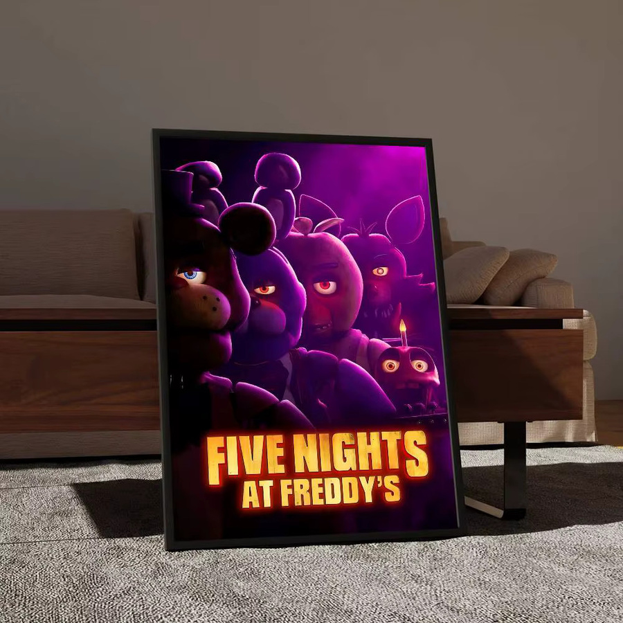 Rastar Five Nights At Freddy's Selbstklebendes Kunstposter in Weiß - Bild 5