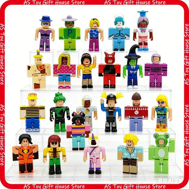 Roblox Actionfiguren, 24-teiliges Set, Kunststoff, Bunt / Mehrfarbig - Bild 1