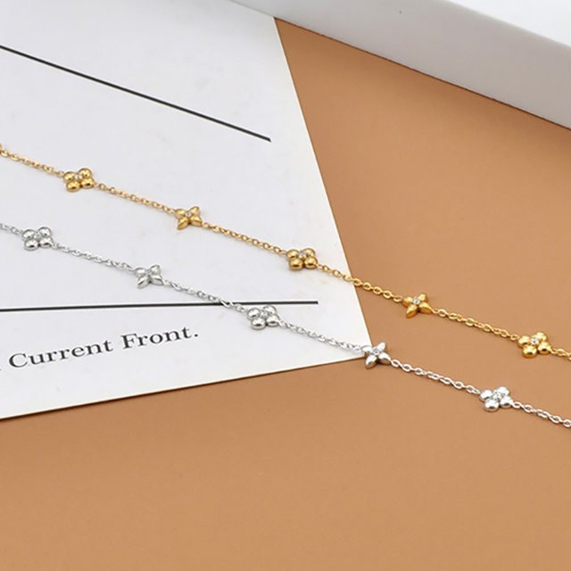 JeeMango Armband, Edelstahl, Gold, Zirkonia, Damen - Bild 1