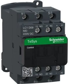 Schneider Electric Leistungsschütz LC1D09MD 3-polig, grau, 1S 1Ö - Bild 1
