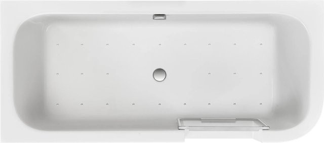 Ottofond Whirlpool Free-Gate Mod. A Komfort-Silentsystem in Weiß, B: 180 cm, T: 80 cm - Bild 1
