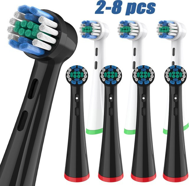 Oral-B iO Ersatzbürstenköpfe, 2/4/8 Stück, kompatibel mit iO Serie 3-10 - Bild 1