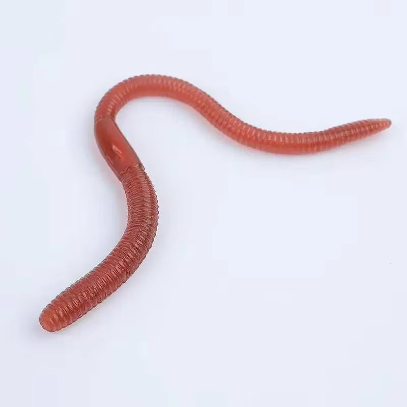 MYGVN Simulation Regenwurm, Künstliche Angeln Würmer, 10-teiliges Set - Bild 3