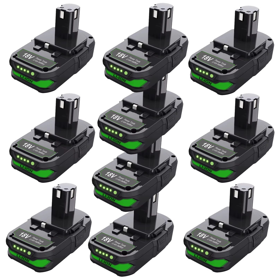 Bonacell Ersatzakku 3000mAh für Ryobi 18V Li-Ion Akku-Werkzeuge, kompatibel mit Ryobi P107, P108 und RB18L50 - Bild 6