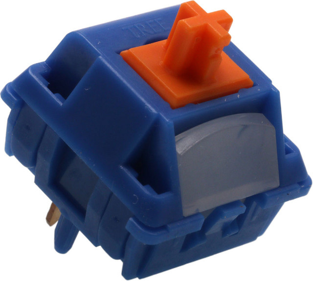 Yunie Taktile Schalter für MX Mechanische Gaming-Tastaturen, 5-Pin Hot-Swappable mit UPE-Stiel und Vorgschmierung - Bild 1