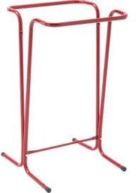 Müllsackträger Mottez für 100/110 l, stationär, rot, B/T/H: 45 x 46 x 75 cm - Bild 1