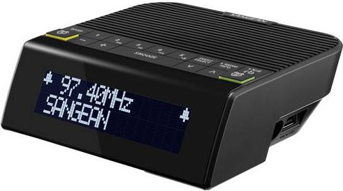 Sangean DCR-90 BT Radiowecker mit DAB+, UKW und Bluetooth in Schwarz - Bild 1