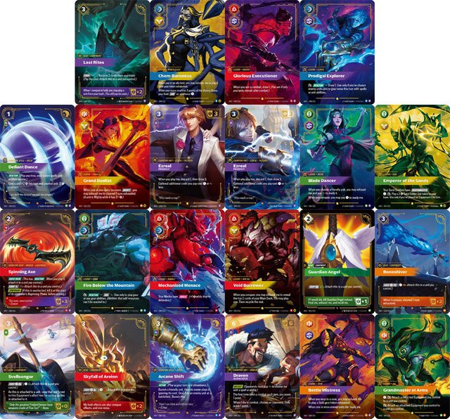 Bandai League Of Legends Sammelkarten Last Rites Chem-Baroness Ezreal TCG - Bild 1