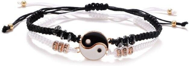 Allbestart Armbänder, Leder, Hämatit, Gold, Unisex - Bild 1