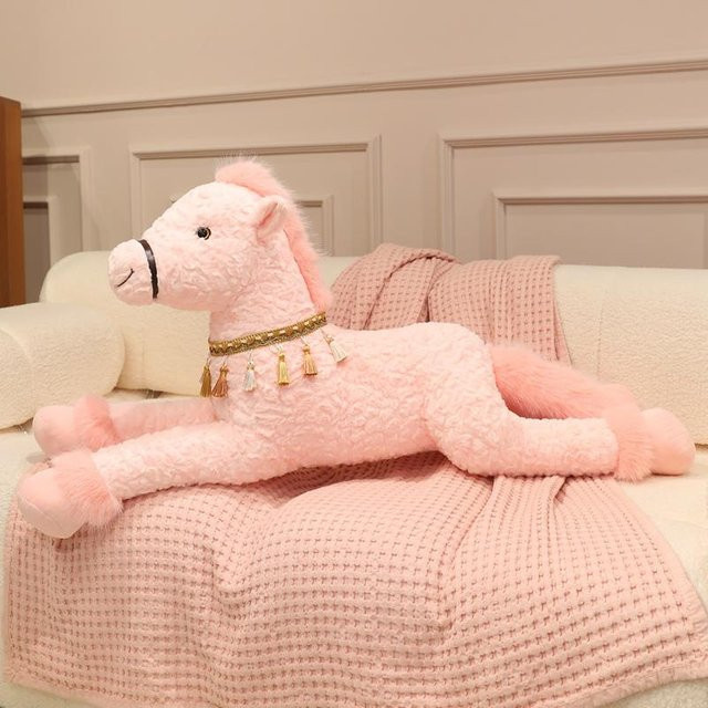 Wucifang Bags Einhorn Plüschtier, rosa, 90cm - Bild 1