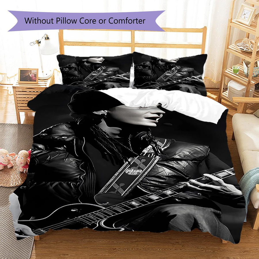 Tokio Hotel Tom Kaulitz Bettwäsche Set mit Motiv, 1 Bettbezug und 2 Kissenbezüge, B/H: 155 x 200 cm - Bild 2