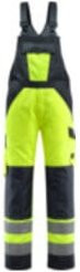Mascot Latzhose Gosford Warnschutzhose hi-vis gelb/schwarzblau Größe 56 nach EN ISO 20471 Klasse 3 - Bild 1