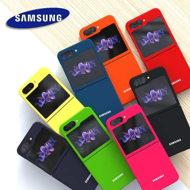 Stoßfeste und schlanke Handyhülle für Samsung Galaxy Z Flip 6, Flip 7, Flip 5 und Flip 4 in Grün - Bild 1
