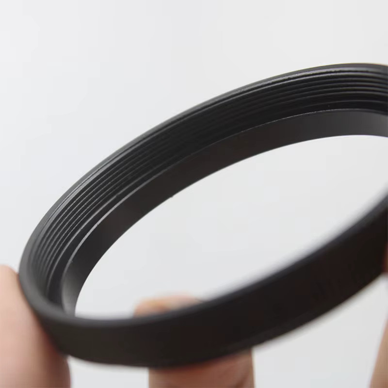 Angeleyes Fotografischer Adapterring M56 x 0,75 Innengewinde auf M54 x 0,75 Außengewinde, 7 mm Verlängerungsrohr für Teleskopzubehör, Schwarz - Bild 3