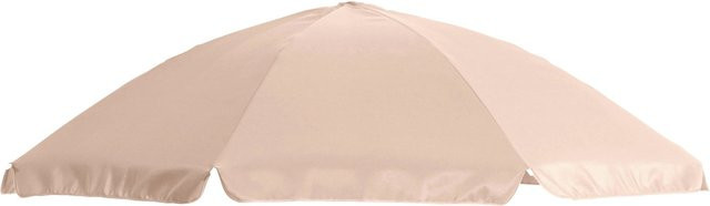 Ersatz-Bespannung für Balkonschirm Hernando, rund, beige, Polyester, Durchmesser: 200 cm - Bild 1