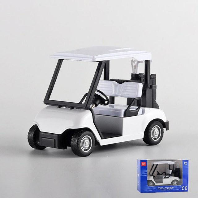 Linyi toy car Golf Cart, Modellauto, 1:20, Metall, Grau, ab 14 Jahren - Bild 1