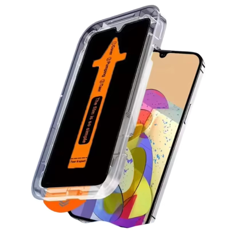 Vivo X300 Pro Anti-Spionage-Sichtschutzfolie aus gehärtetem Glas mit automatischer Staubentfernung für Android Smartphones - Bild 4