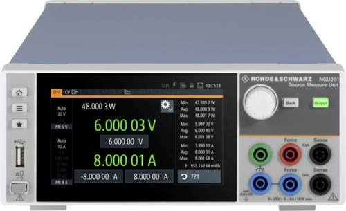 Rohde & Schwarz NGU201COM Netz-Analysegerät mit Loggerfunktion in Grau - Bild 1