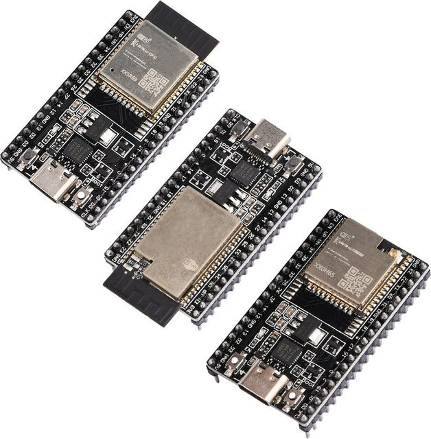 diymore ESP32 DevKitC WIFI + Bluetooth Entwicklungsplatine mit ESP32-Modul und USB-C Anschluss, Schwarz - Bild 1