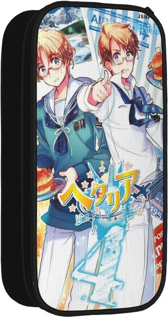 Fancy Style Studio Hetalia Achsenmächte Federmäppchen mit großer Kapazität und Doppel-Ebenen in Multicolour - Bild 1
