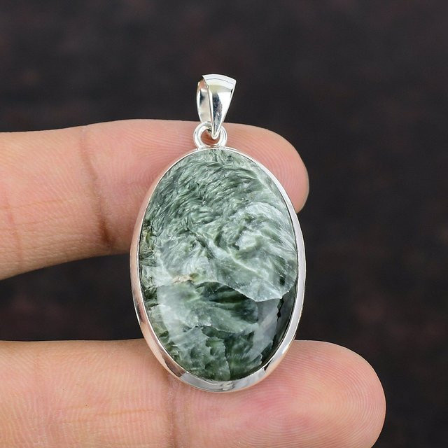 Jewel Paradise Seraphinit-Anhänger, 925 Silber, Damen - Bild 1