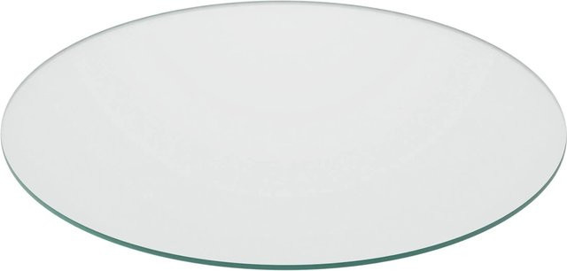 Relaxdays Glasplatte ESG Transparent Hitzebeständig 70 cm - Bild 1