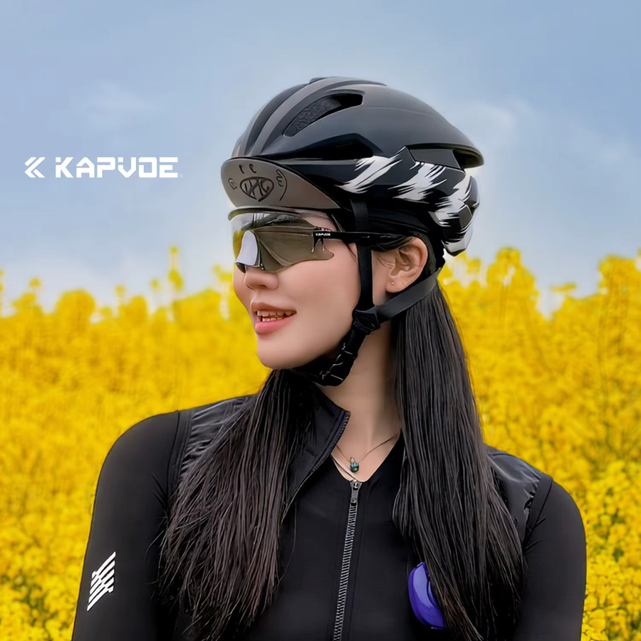 KAPVOE Sportsonnenbrille, Photochrome, Vollrand, Multicolor, Unisex - Bild 2