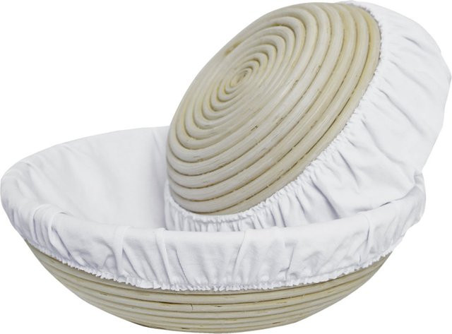 Schneider Gärtücher für runde Gärkörbe, Weiß, Breite: 19 cm - Bild 1