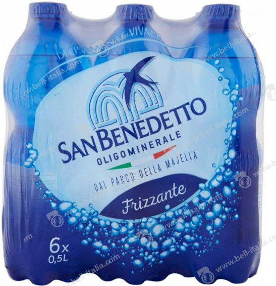 San Benedetto, Wasser, spritzig, 6 x 1,5 l - Bild 1