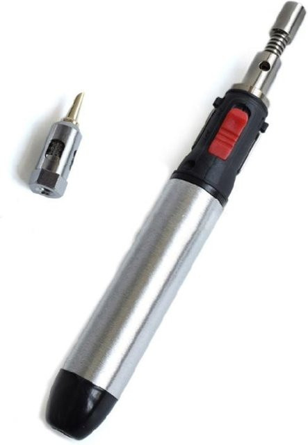 G92C 3-in-1 Gaslöteisen-Kit Butangas-Lötstift in Silber - Bild 1