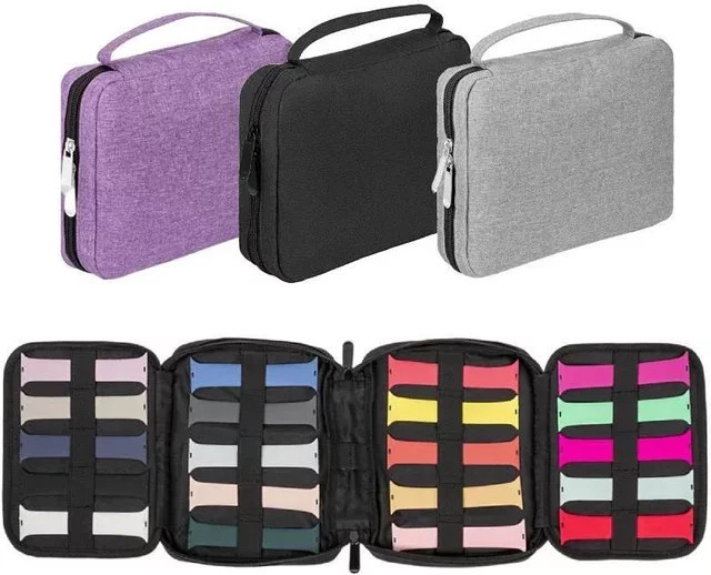 TINUORA Uhren Organizer Tasche, Silikon, grau - Bild 1
