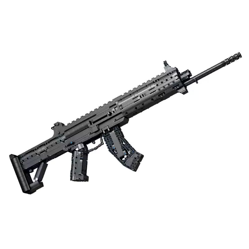 JAKI Kampfgewehr Modell Montage Spielzeug Bausteine Set, 1352 Teile - Bild 2