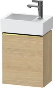 Duravit Waschtischunterschrank D-Neo in Beige mit 1 Tür, Wandmontage, B/T/H: 36,4 x 22,2 x 44 cm - Bild 1