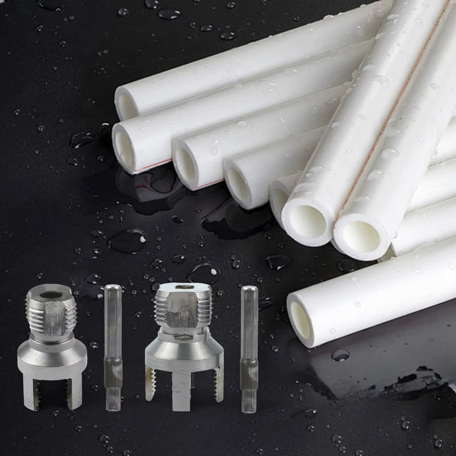 DAZZLEEX Gewindeschneidwerkzeug Set für Wasserrohre mit 20 mm und 25 mm Innengewinde und Außengewinde inklusive integrierter Matrize, 2 Stück - Bild 4