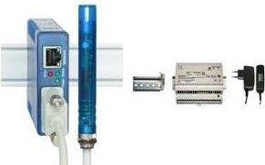 W&T Web-Thermo-Hygrobarometer zur Überwachung von Temperatur, Luftfeuchtigkeit und Luftdruck mit grafischer Darstellung und 100Mb LAN-Anschluss - Bild 1