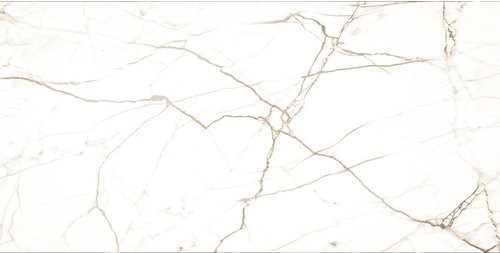 NOVADOORS Glasboard White Marble in Mehrfarbig mit Abstract-Design aus Glas - Bild 1