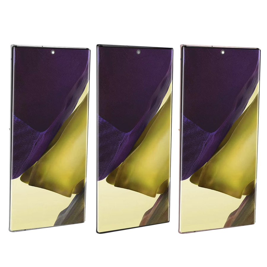 Samsung Note 20 Ultra 5G LCD-Bildschirm-Baugruppe mit 6,9 Zoll OLED Touch-Digitizer und Rahmen in Gold - Bild 3