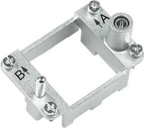 Harting Gelenkrahmen für 2 Module in Silber 09140060303 - Bild 1