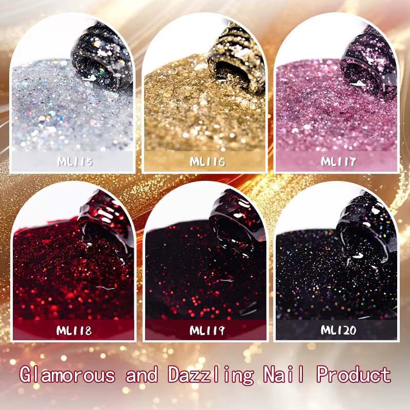 MEET ACROSS Gel-Nagellack, 10,3 ml, HEMA und TPO frei - Bild 3