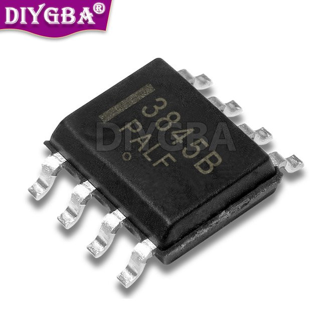 20 Stück DIYGBA Chipsatz UC3842A UC3843A UC3843B UC3845B in Schwarz, SOP-8 Gehäuse - Bild 1