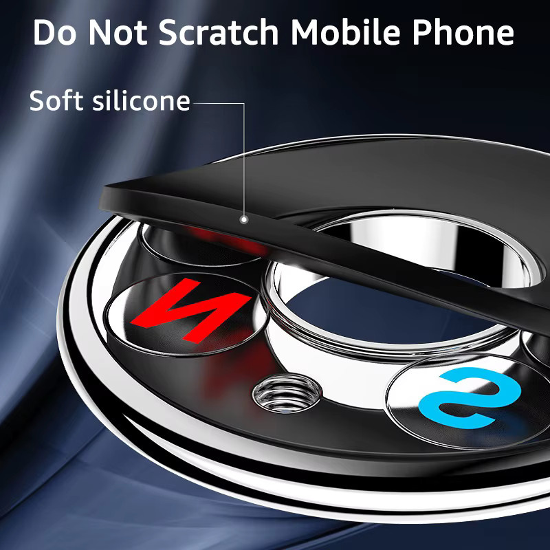 Magnetischer Autotelefonhalter Mrgabwte in Silber für Smartphone und GPS - Bild 4