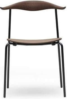 Carl Hansen & Søn CH88 T Stuhl aus Holz und Edelstahl in Braun - Bild 1