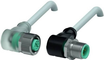 Pepperl+Fuchs 118365 Sensor-Aktor-Steckverbinder konfektioniert, 3-polig, grau, Länge: 5 m - Bild 1