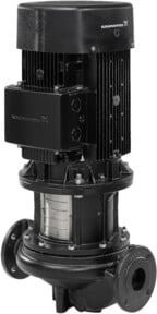 Grundfos Trockenläuferpumpe TP GLRD-BQQE 50-80/4, 0,75 kW, PN 16, DN 50, 3x 400V, Schwarz - Bild 1