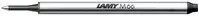 Lamy Rollerball Tintenrollermine M 66 in Schwarz und Silber mit mittlerer Mine - Bild 1