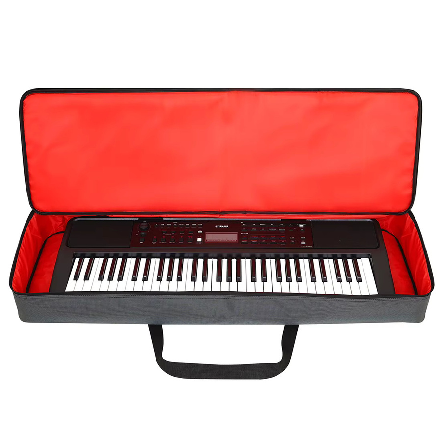 IRIN Tastatur-Rucksack-Tasche für 61 Tasten mit 10 mm Polsterung als Schutzhülle für elektronische Keyboards und Orgeln - Bild 6