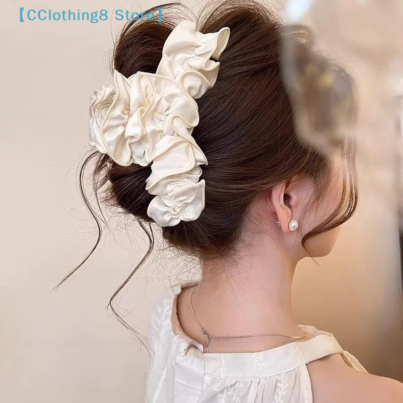 AliS8 Haarspange Satin-Plissee, Damen - Bild 4