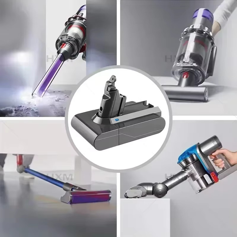 Ersatzakku für Dyson V6 Modelle DC58 DC59 SV03 SV05 DC62 Animal DC72 mit 12800mAh und 21,6V - Bild 5