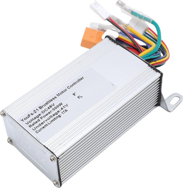 Igeteck Universeller Elektroroller Controller 17A aus Aluminium für 500W Motoren und 10 Zoll Räder in Weiß - Bild 1